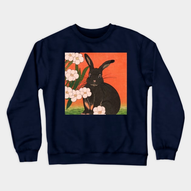 Just An Autumn Beautiful Mini Rex Bunny Rabbit Fuzzy American Bun Crewneck Sweatshirt by wigobun